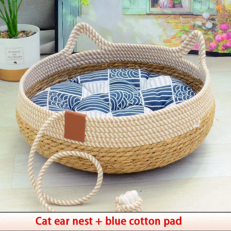 Cama de Verão para Gatos - Elegância, Conforto e Resistência para Seu Pet!