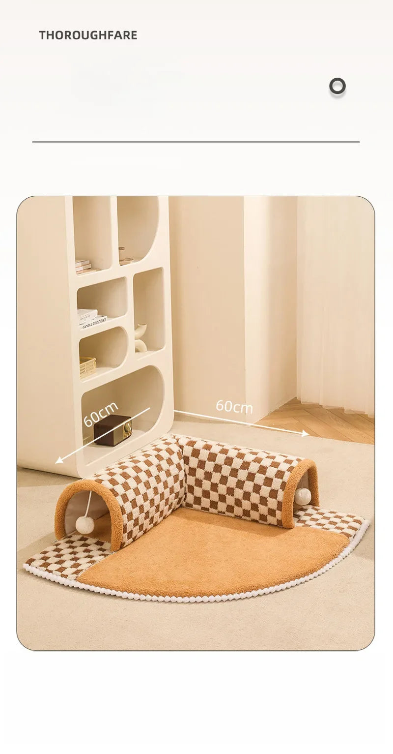 Cama Multifuncional para Gatos - Diversão, Conforto e Estilo em Um Só Produto!