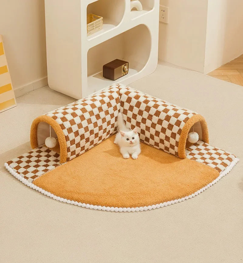 Cama Multifuncional para Gatos - Diversão, Conforto e Estilo em Um Só Produto!