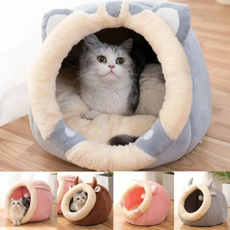 Cama para Gato Aconchegante e Fácil de Limpar