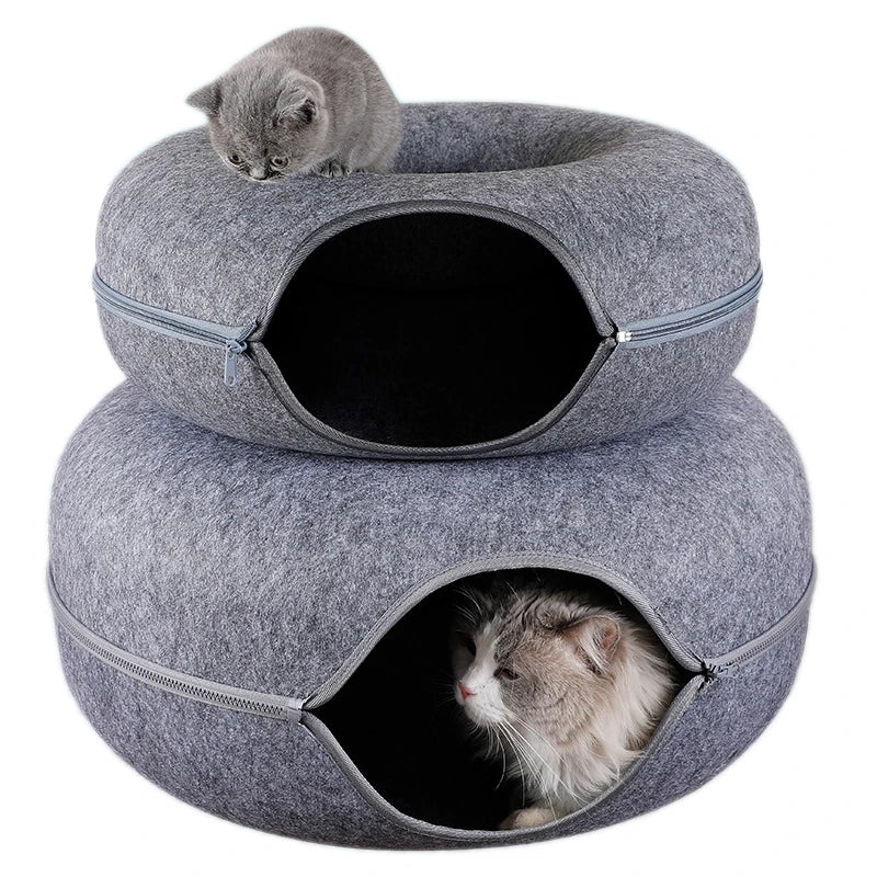 Cama Túnel Multifuncional para Gatos