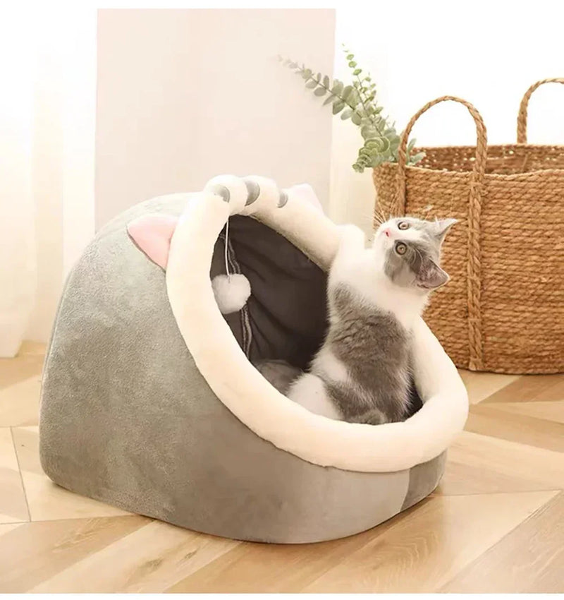 Cama para Gato Aconchegante e Fácil de Limpar