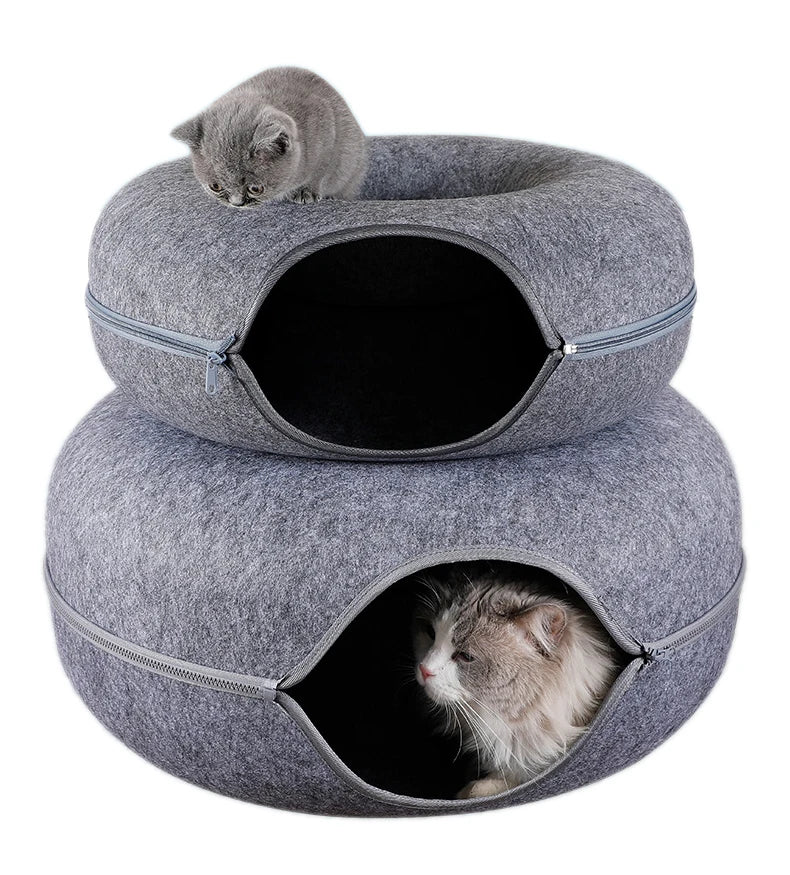 Cama Túnel Multifuncional para Gatos