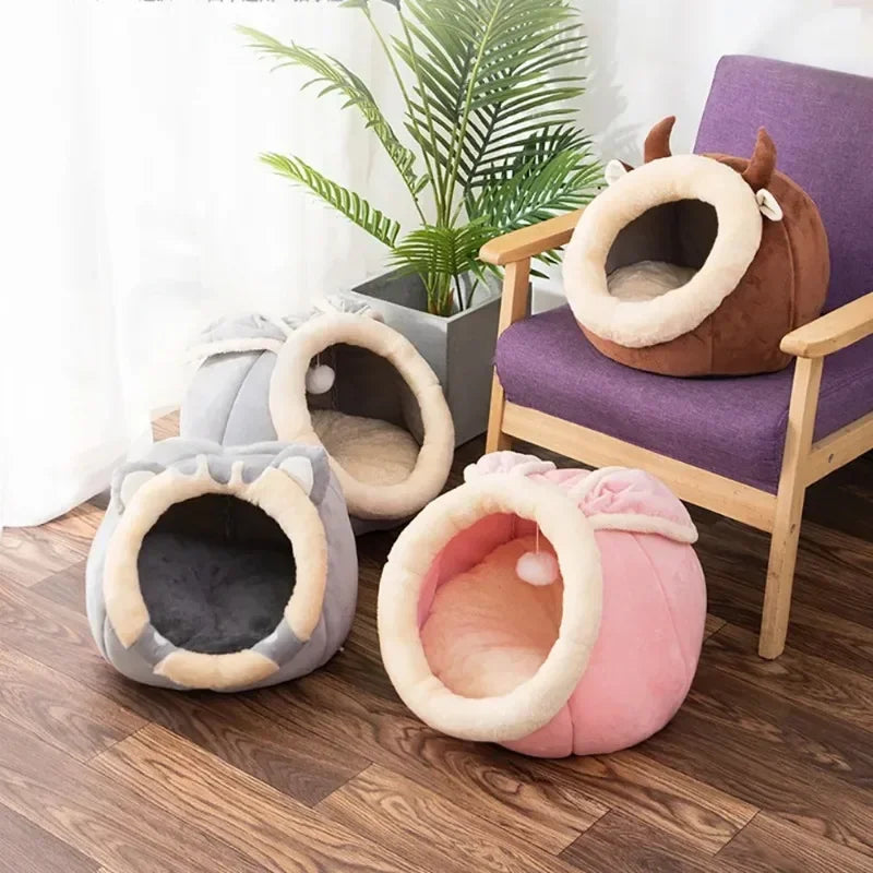 Cama para Gato Aconchegante e Fácil de Limpar